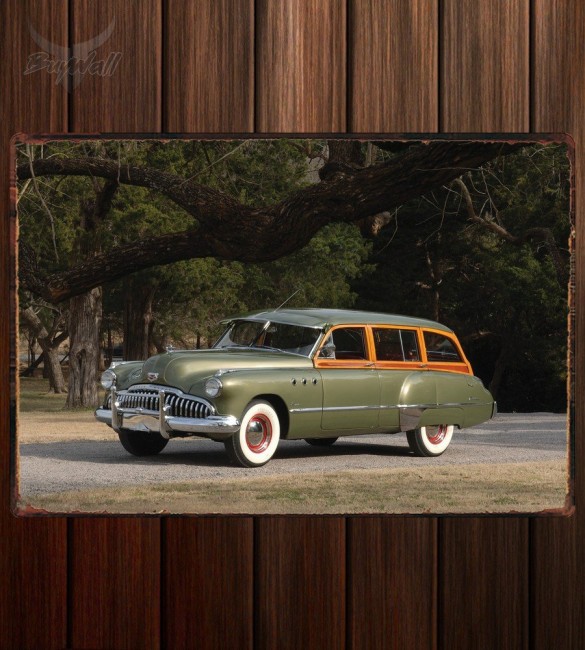 Металлическая табличка Buick Super Estate Wagon Металлическая табличка Buick Super Estate Wagon